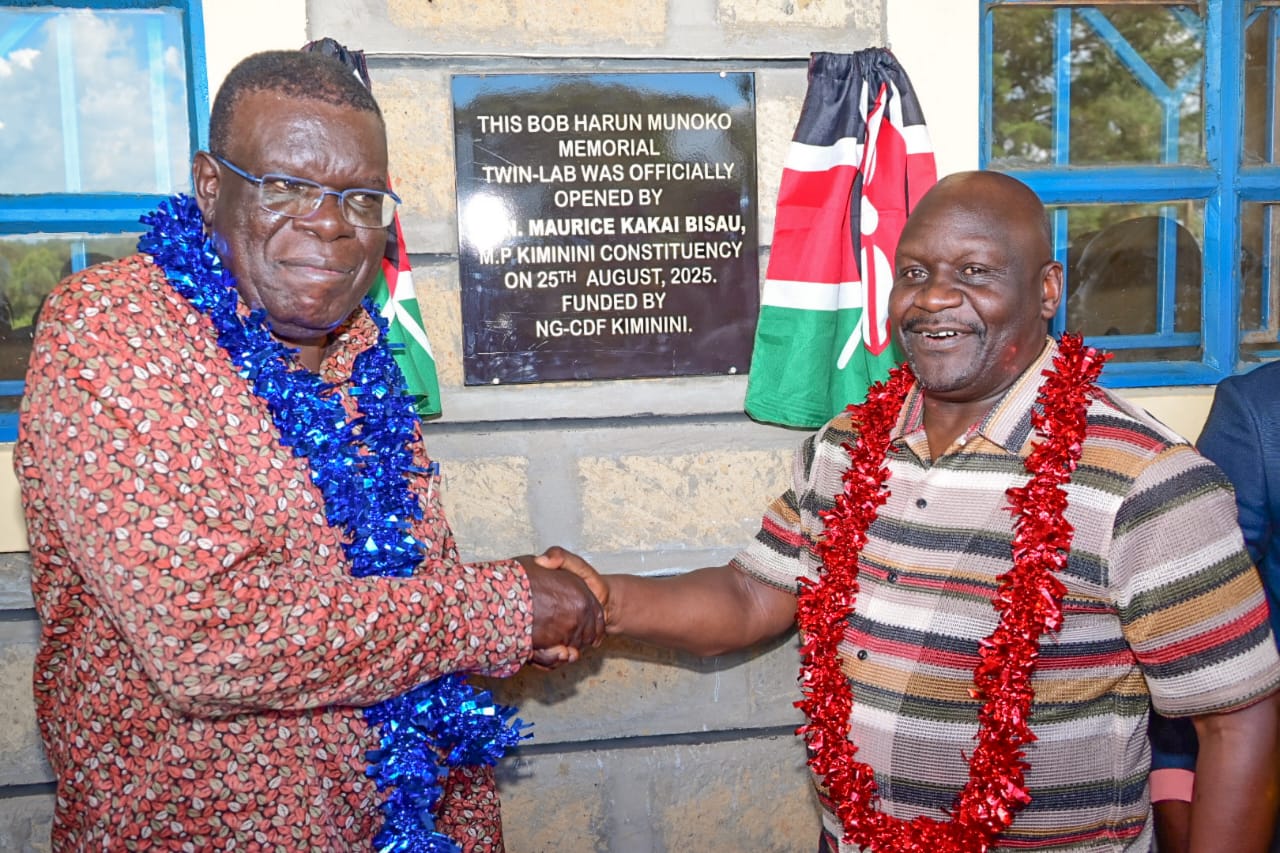 Official launch of the Bob Harun Laboratory- AIC Kapkoi Sec